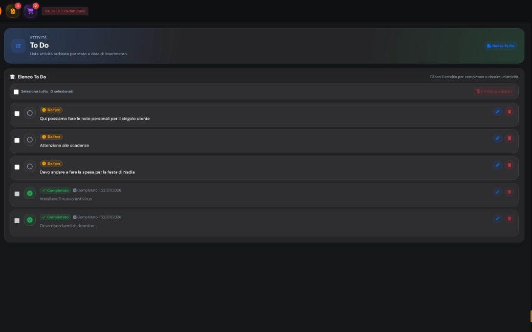 ToDo — Screenshot 1