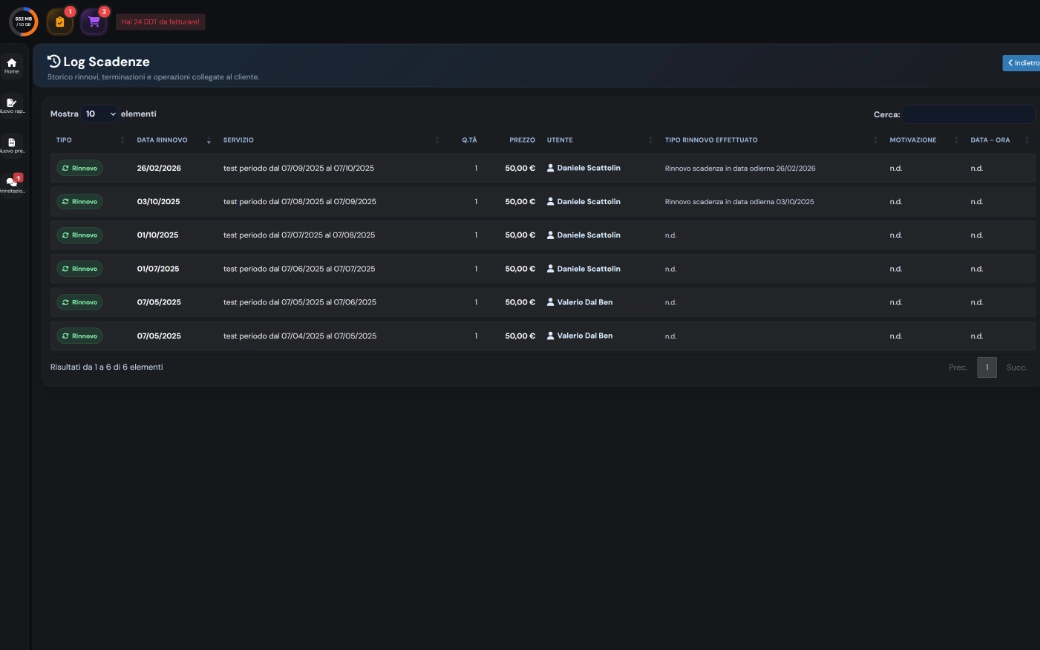 Scadenziario — Screenshot 4